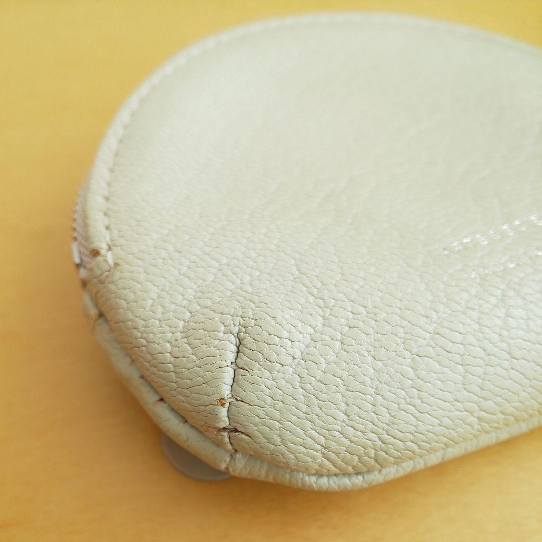 ARTS&SCIENCE ケース Round pouch アイボリー 美品