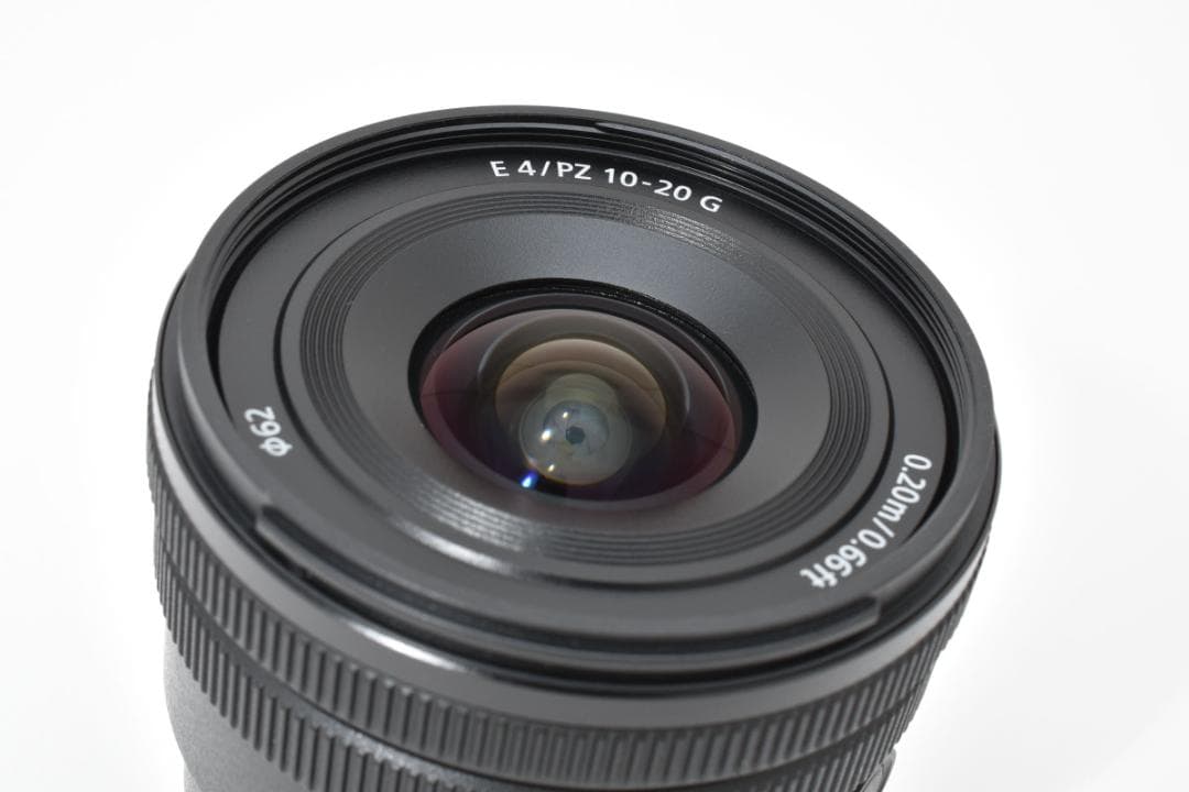 SONY E PZ 10-20mm F4G 望遠 ズーム デジタルカメラレンズ