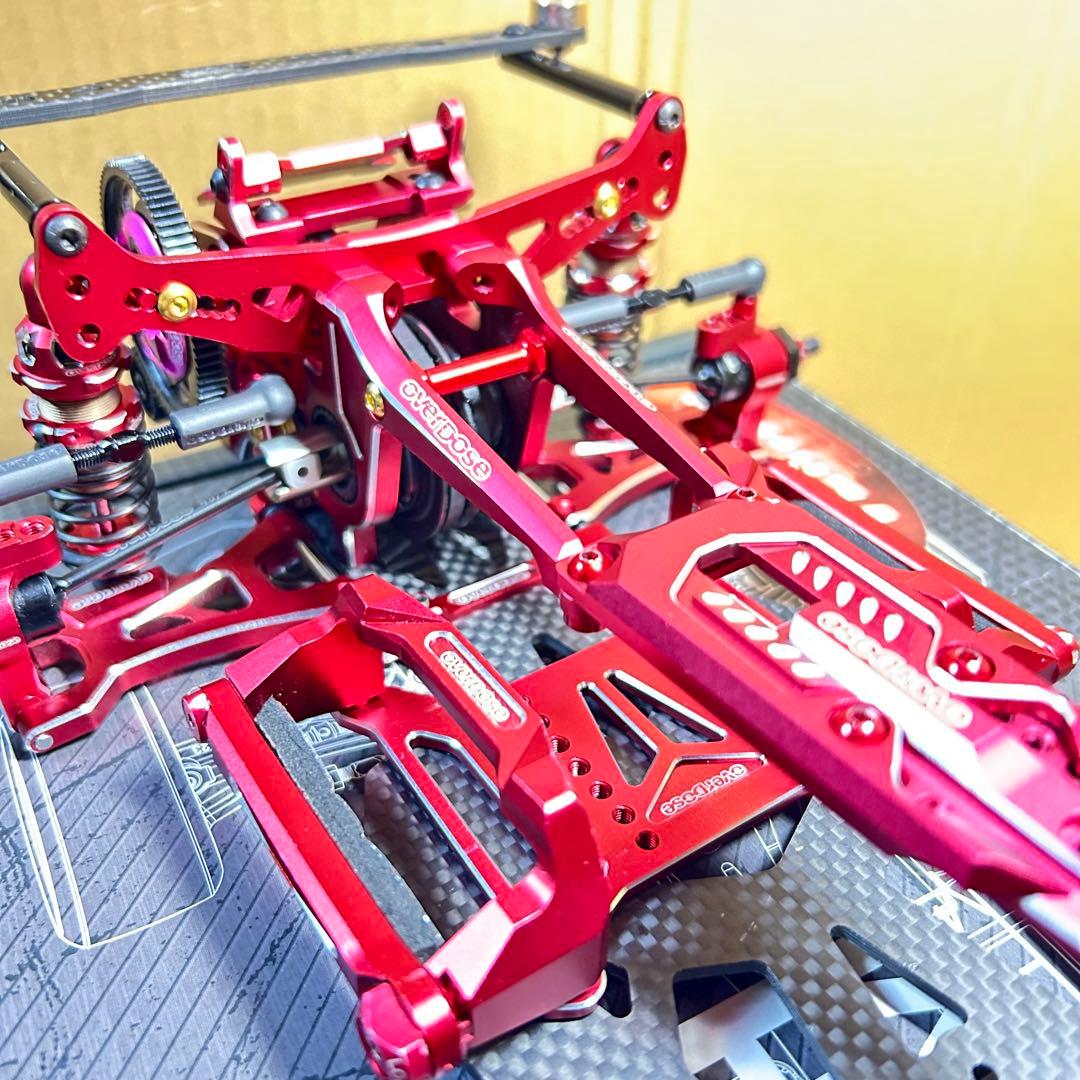 オーバードーズ OVERDOSE GALM ほぼフルオプ 赤 ガルム シャーシ