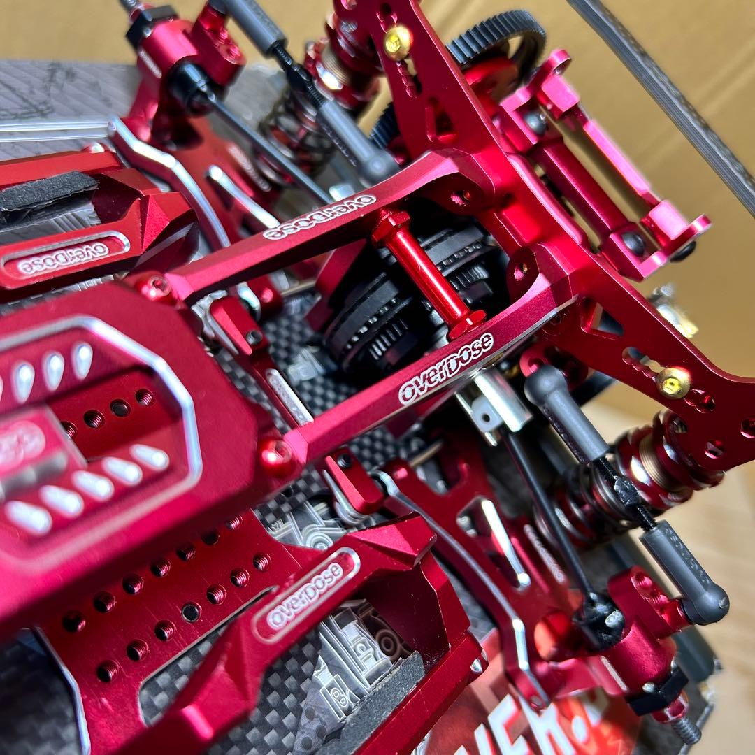 オーバードーズ OVERDOSE GALM ほぼフルオプ 赤 ガルム シャーシ