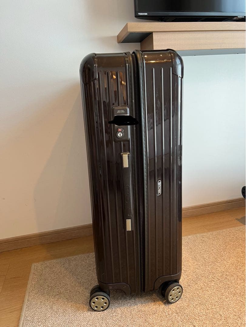美品 RIMOWA リモワ サルサデラックス ダークブラウン チェックインL相当