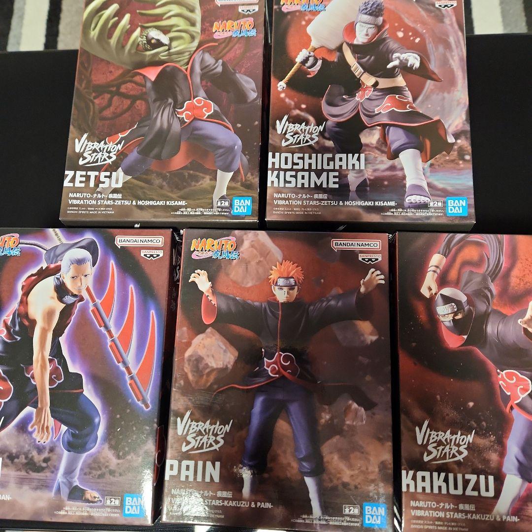 NARUTO　暁　フィギュア　5体セット