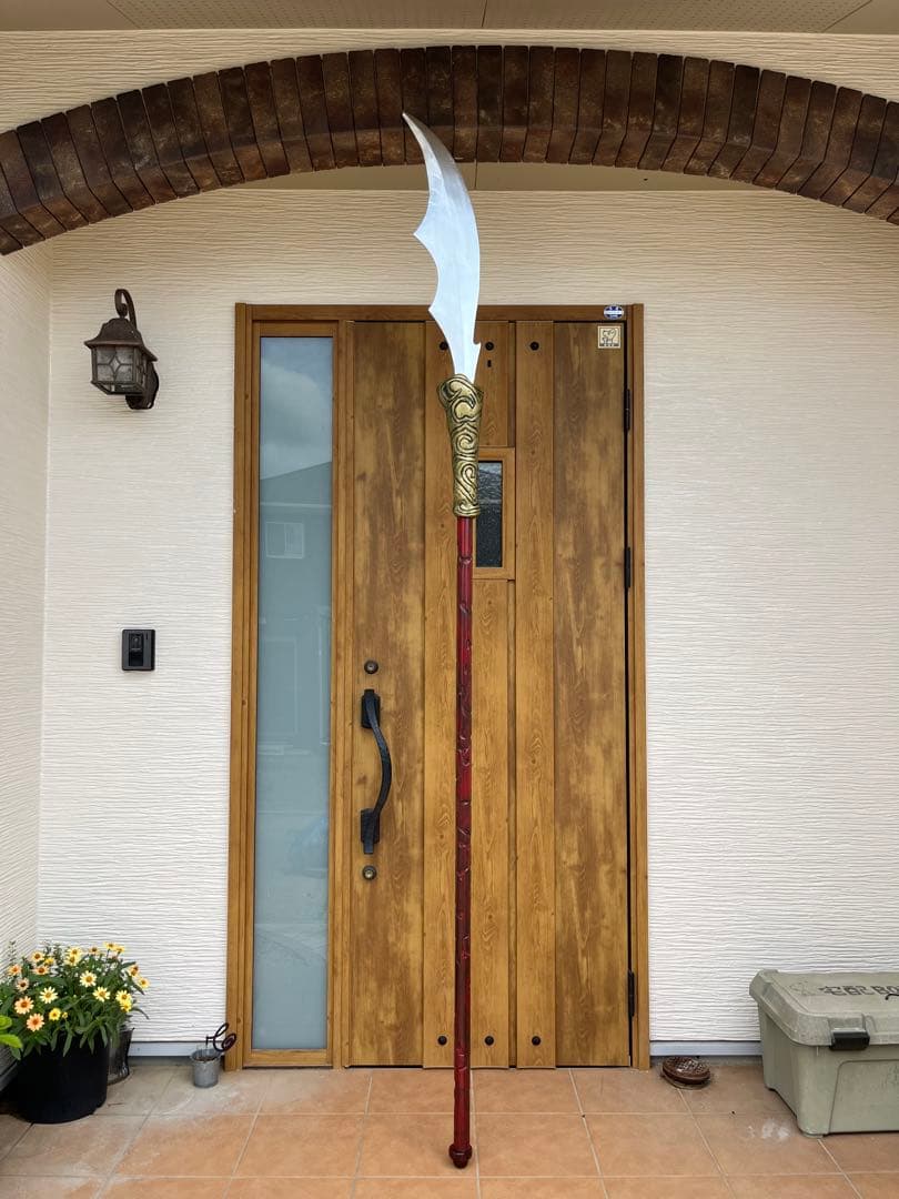 将軍の矛（実物大）ハンドメイド木刀