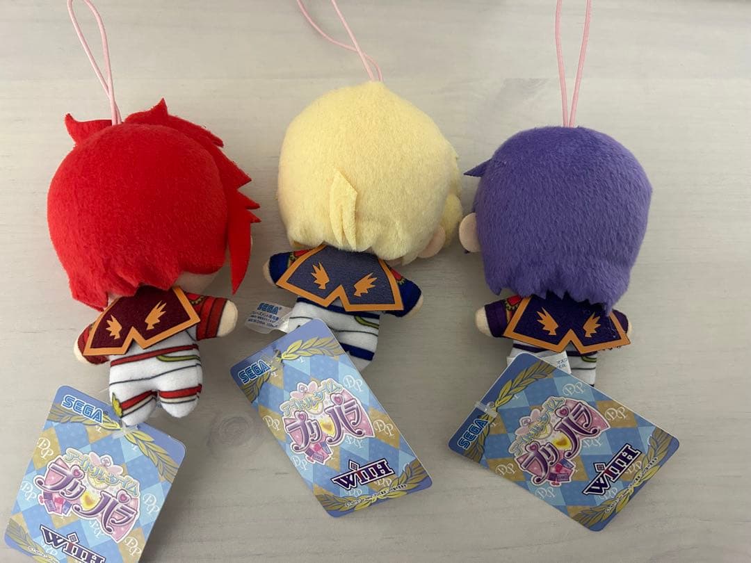 プリパラ　WITH アサヒ　ショウゴ　コヨイ　ぬいぐるみマスコット