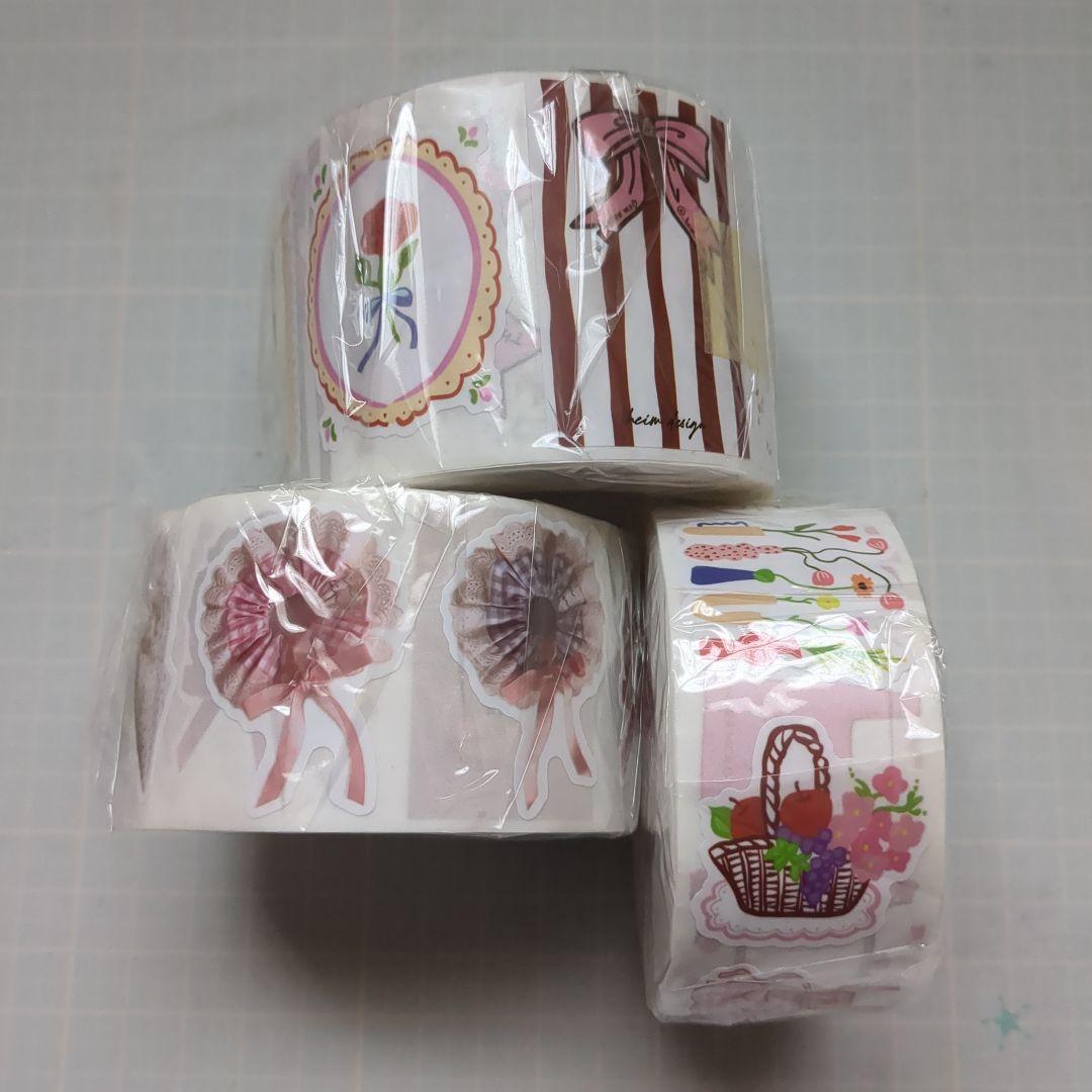 aromantic様 heim様コラボロールシール3点セット