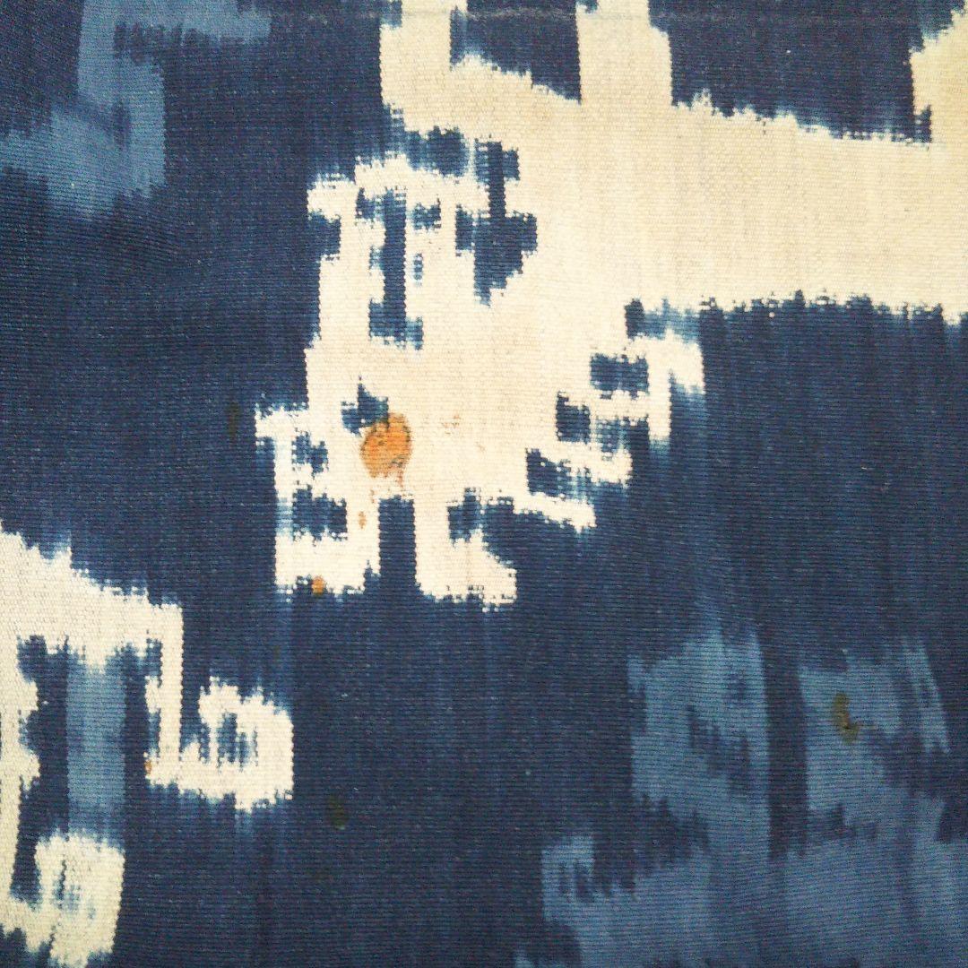 ★【ヴィンテージ】インドネシア スンバ島 藍染イカット