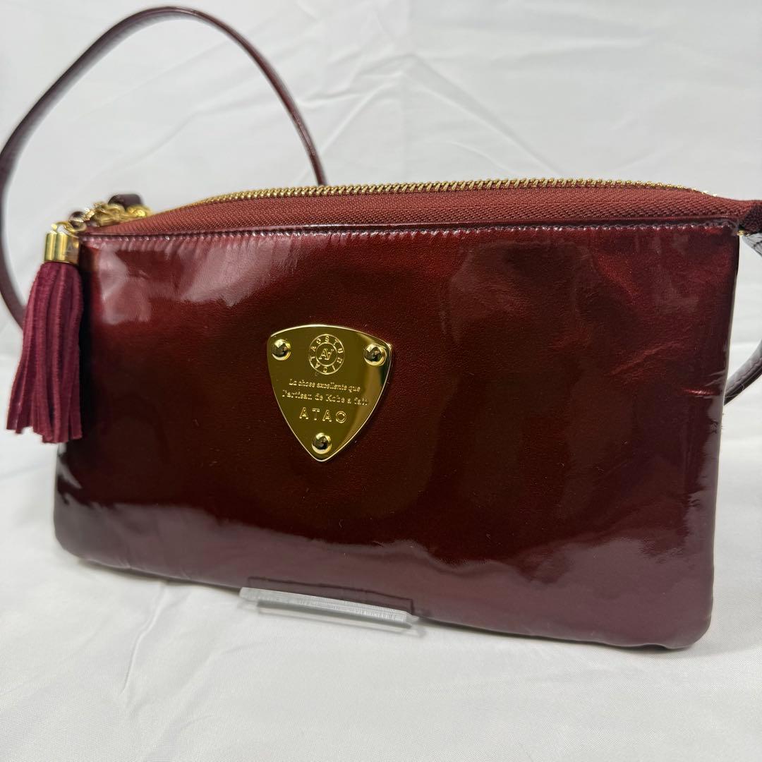 【美品】ATAO アタオ　ブーブードルチェ　お財布ポシェット ショルダーバッグ