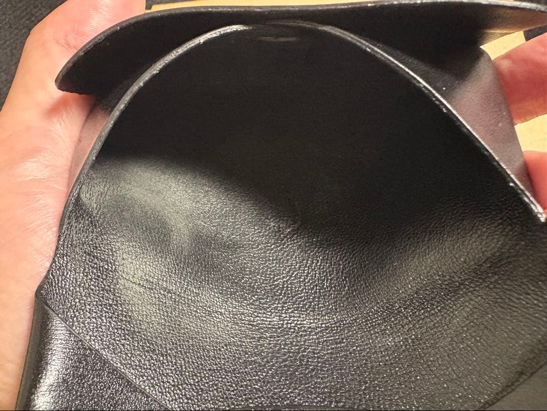 JIL SANDER（ジルサンダー）ブラックレザーカード ケースケース