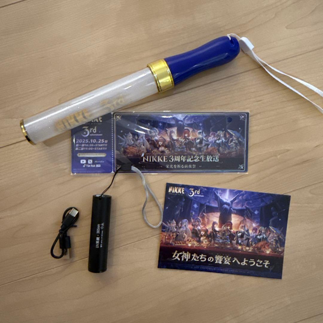 勝利の女神 NIKKE 3周年　生放送　グッズ　非売品
