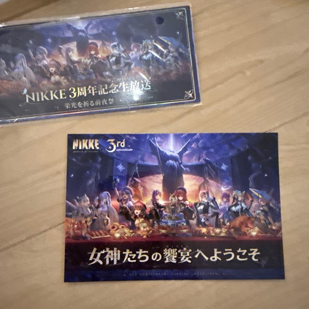 勝利の女神 NIKKE 3周年　生放送　グッズ　非売品