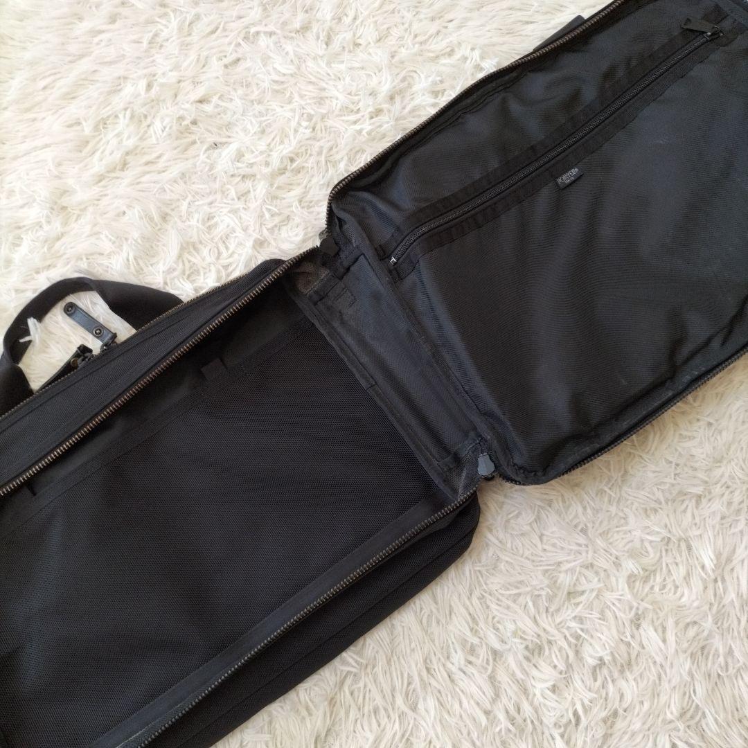 人気✨ポーターヒート ビジネスバッグ2way 2層 A4可 マグライト ブラック