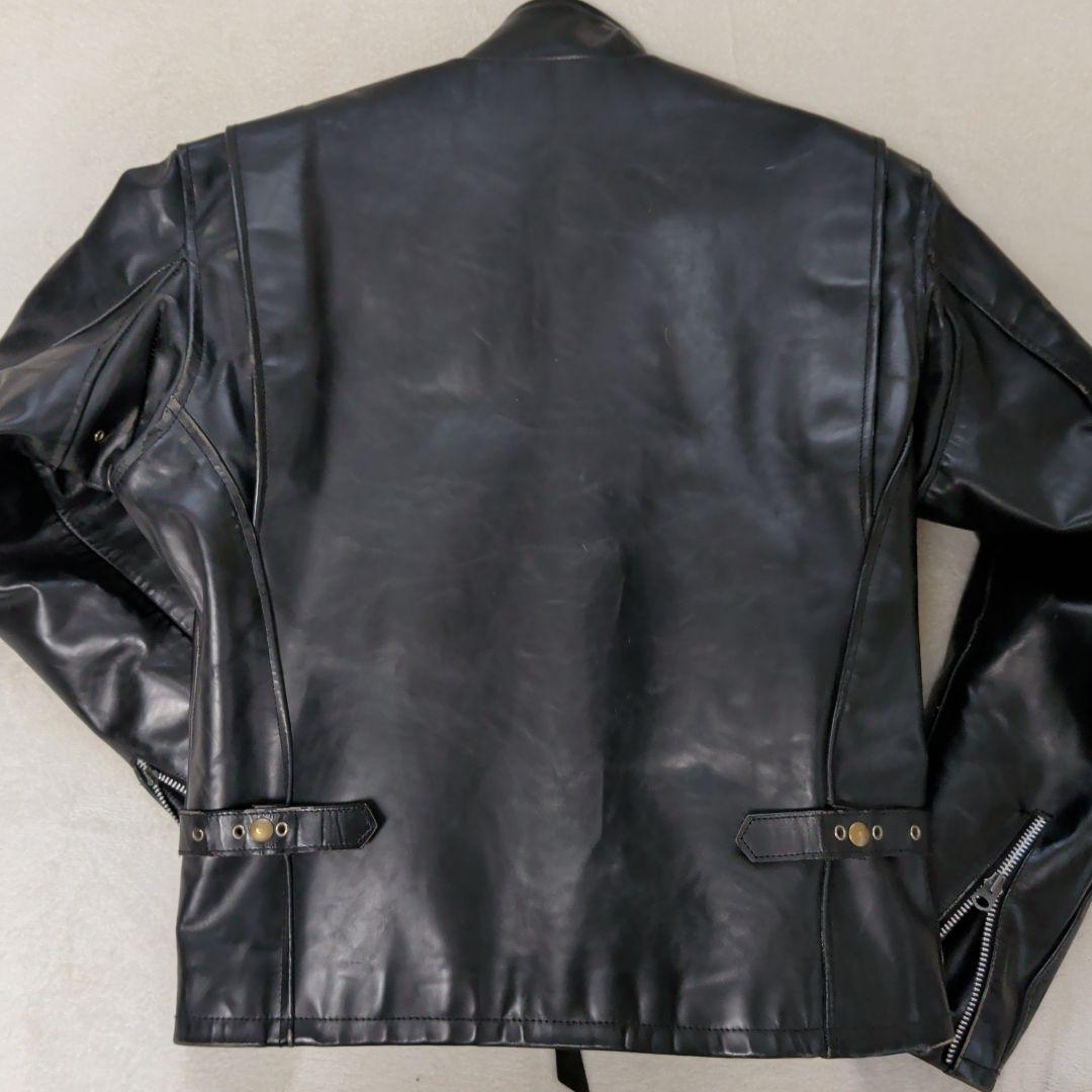 インディアンモトサイクルブラックレザーシングルライダースジャケット