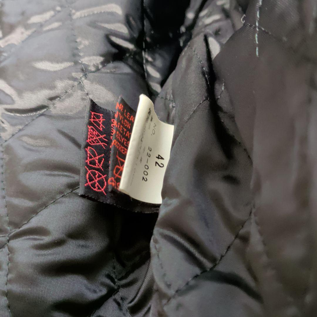 インディアンモトサイクルブラックレザーシングルライダースジャケット