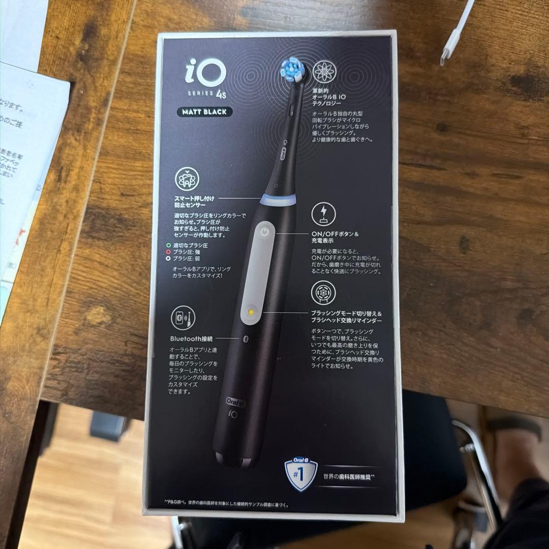 ☆新品未使用品☆ブラウン 電動歯ブラシ オーラルB iO4S iOG41B60B
