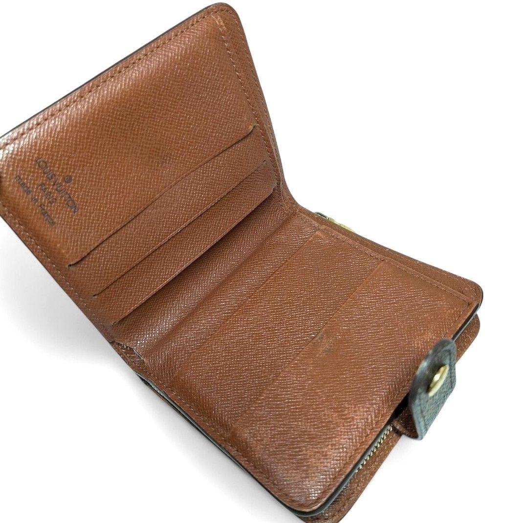 コンパクトジップ モノグラム ラウンドファスナー ウォレット ルイヴィトン