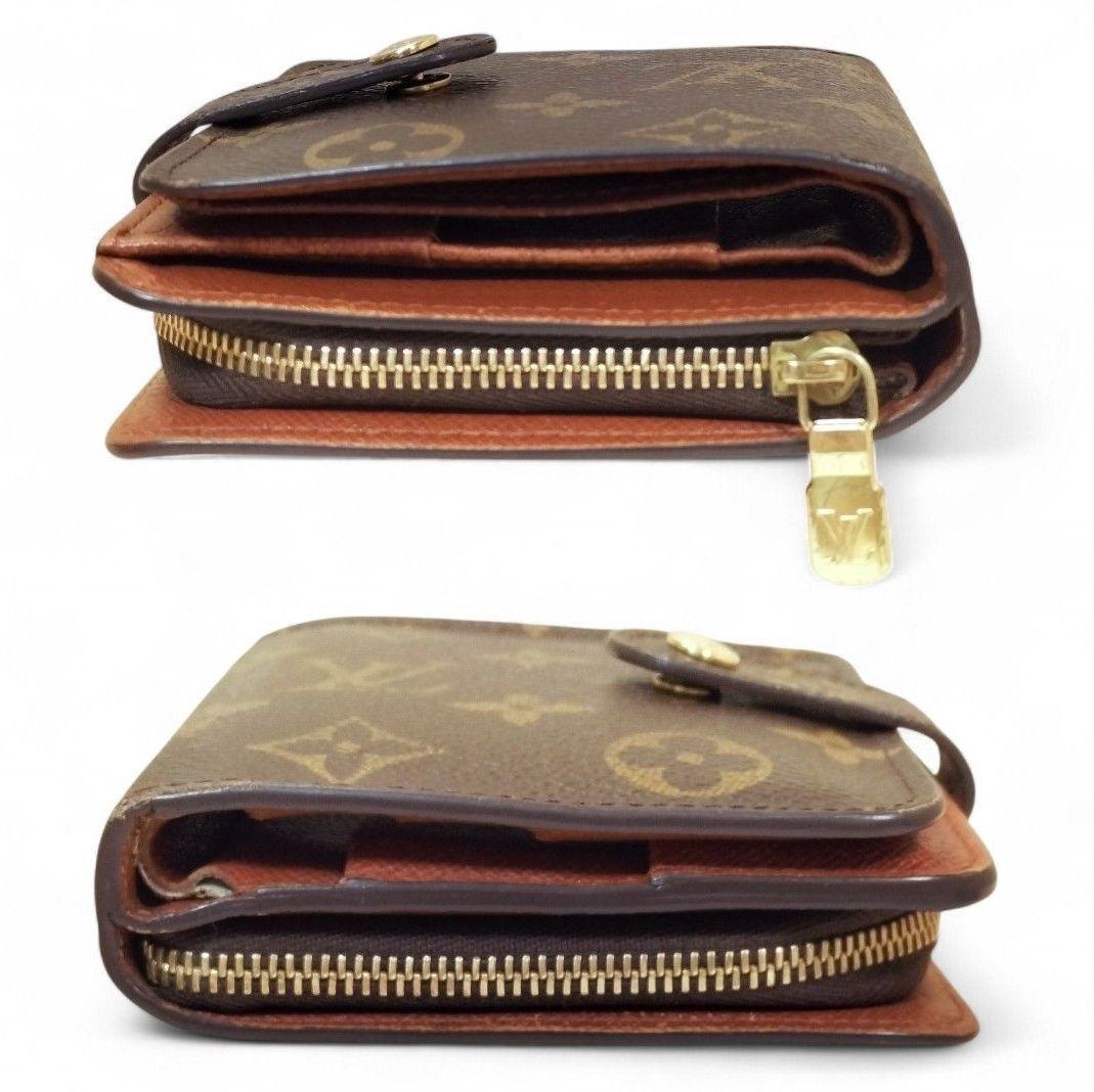 コンパクトジップ モノグラム ラウンドファスナー ウォレット ルイヴィトン