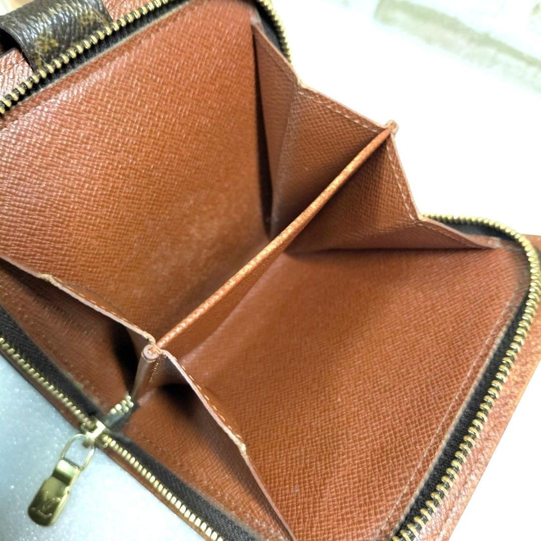 コンパクトジップ モノグラム ラウンドファスナー ウォレット ルイヴィトン