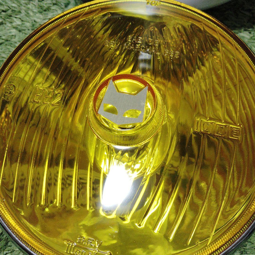 当時物 マーシャル 882 ヘッドライトMARCHAL イエロー フォグランプ