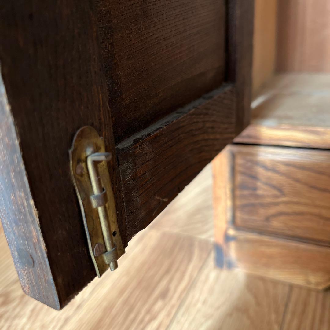 古家具 小さめのキャビネット 棚