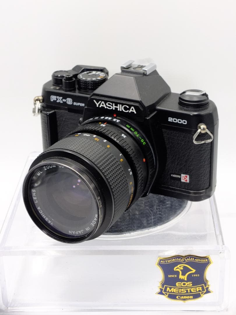「実写確認整備済」ヤシカFX-3スーパー2000／MLズーム35-70mm付