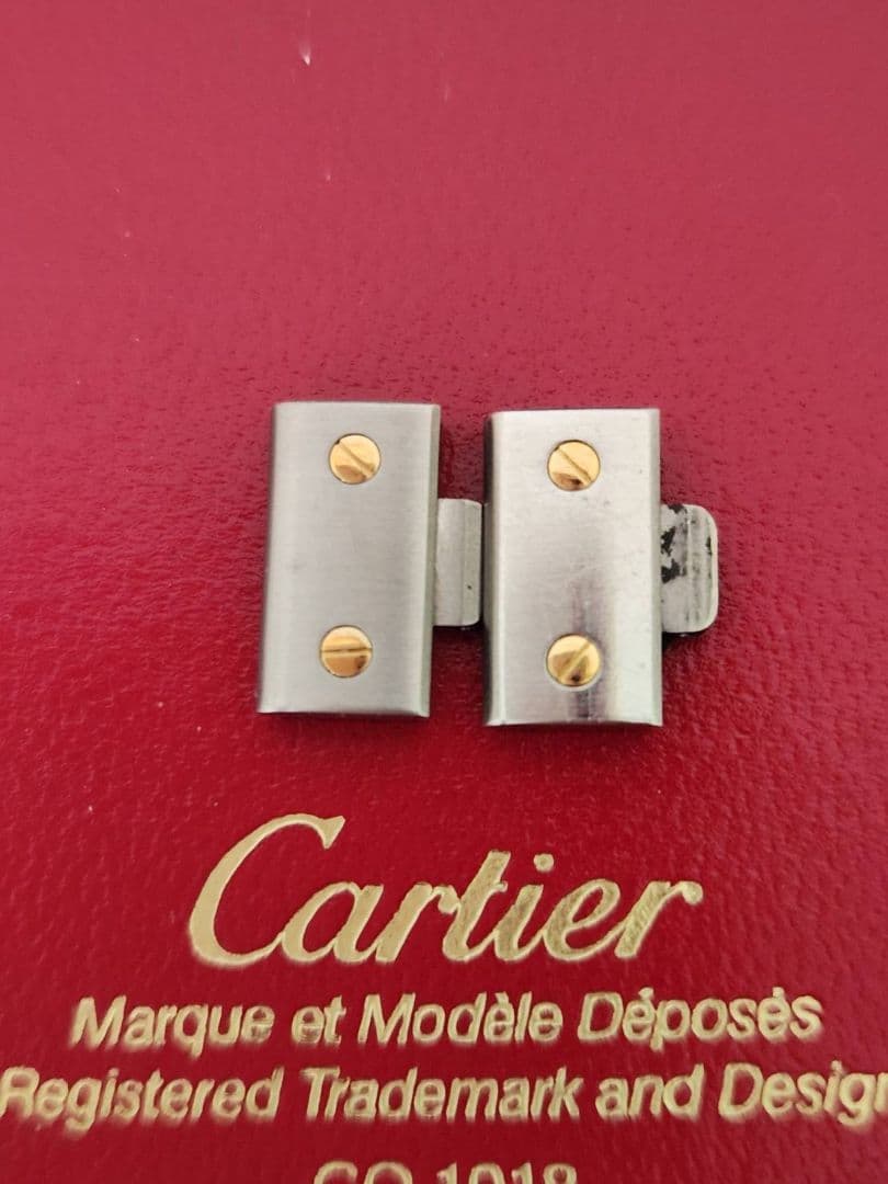 花【GW限定セール！】Cartier サントスガルベSM金属ベルト用パーツ