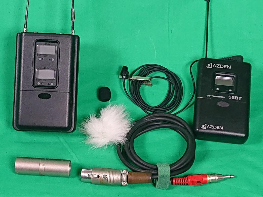 AZDEN ワイヤレスマイクシステム 55BT