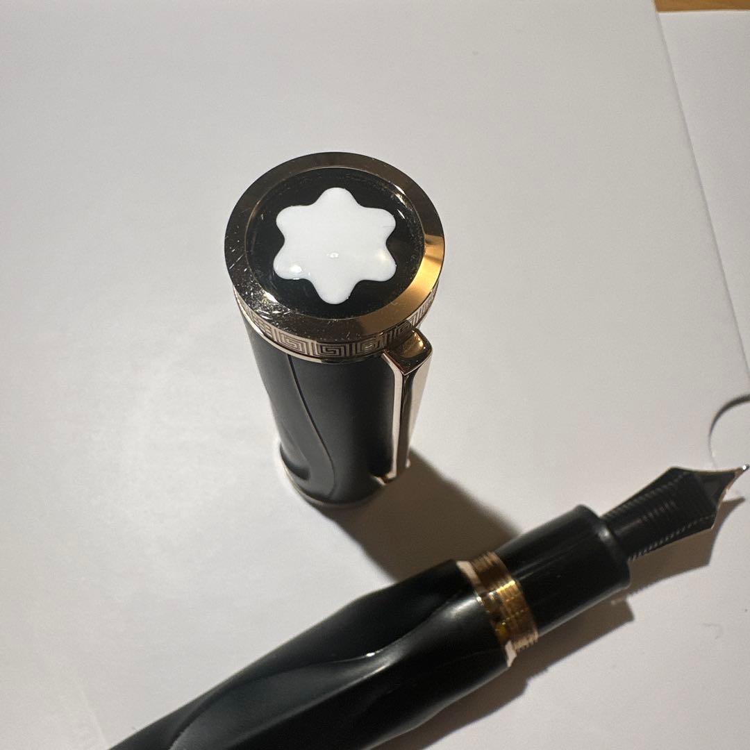 モンブラン　ホメロス　万年筆　作家シリーズ　ニブ　F