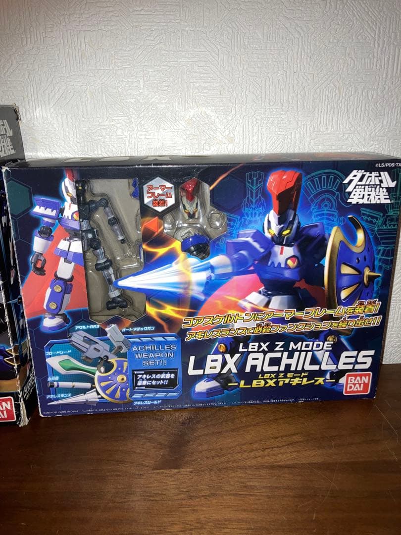ダンボール戦機 Zモード LBX イカロスゼロ フォース　アキレス　セット