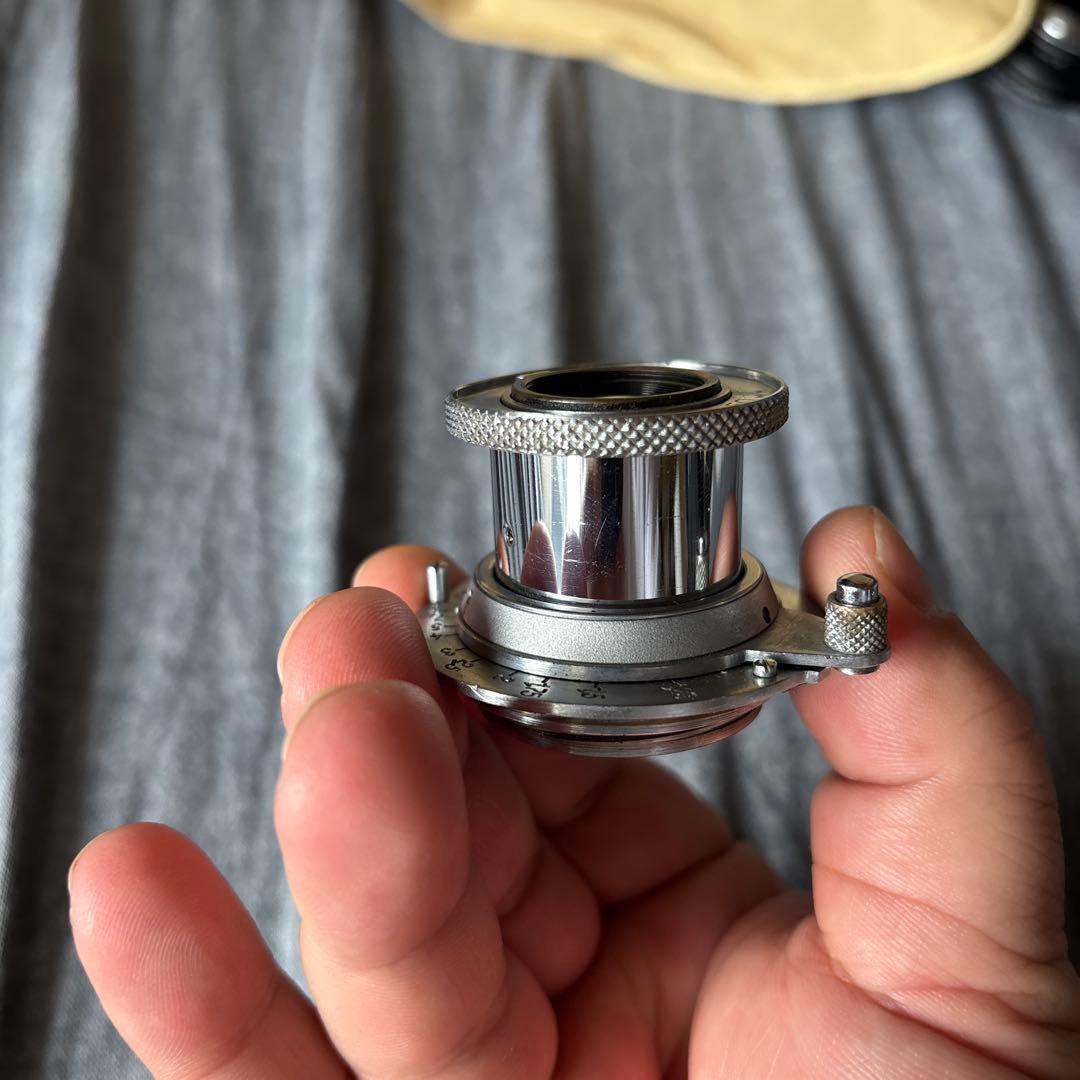 分解清掃済 沈胴型レンズ INDUSTAR-10 50mm f3.5 15