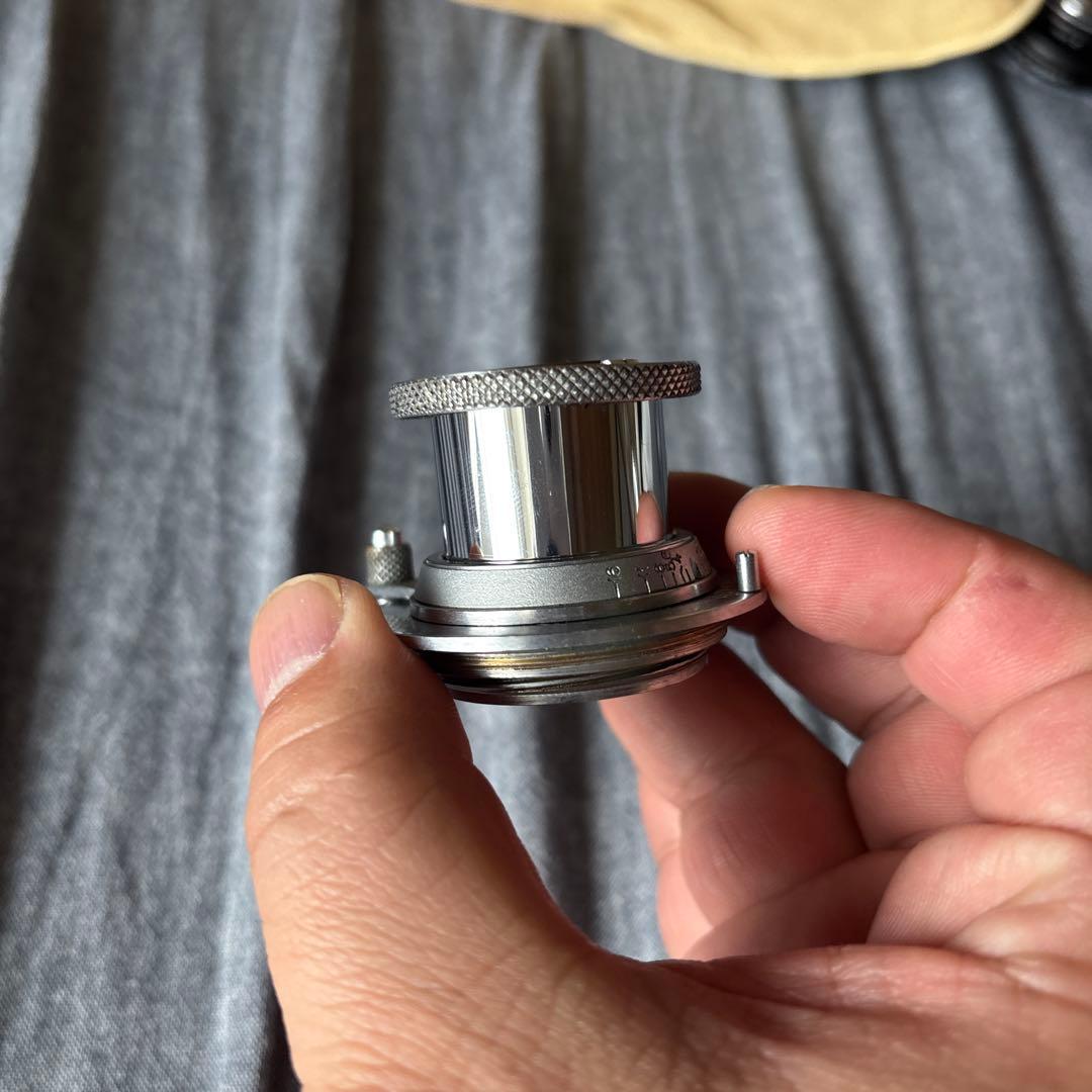 分解清掃済 沈胴型レンズ INDUSTAR-10 50mm f3.5 15