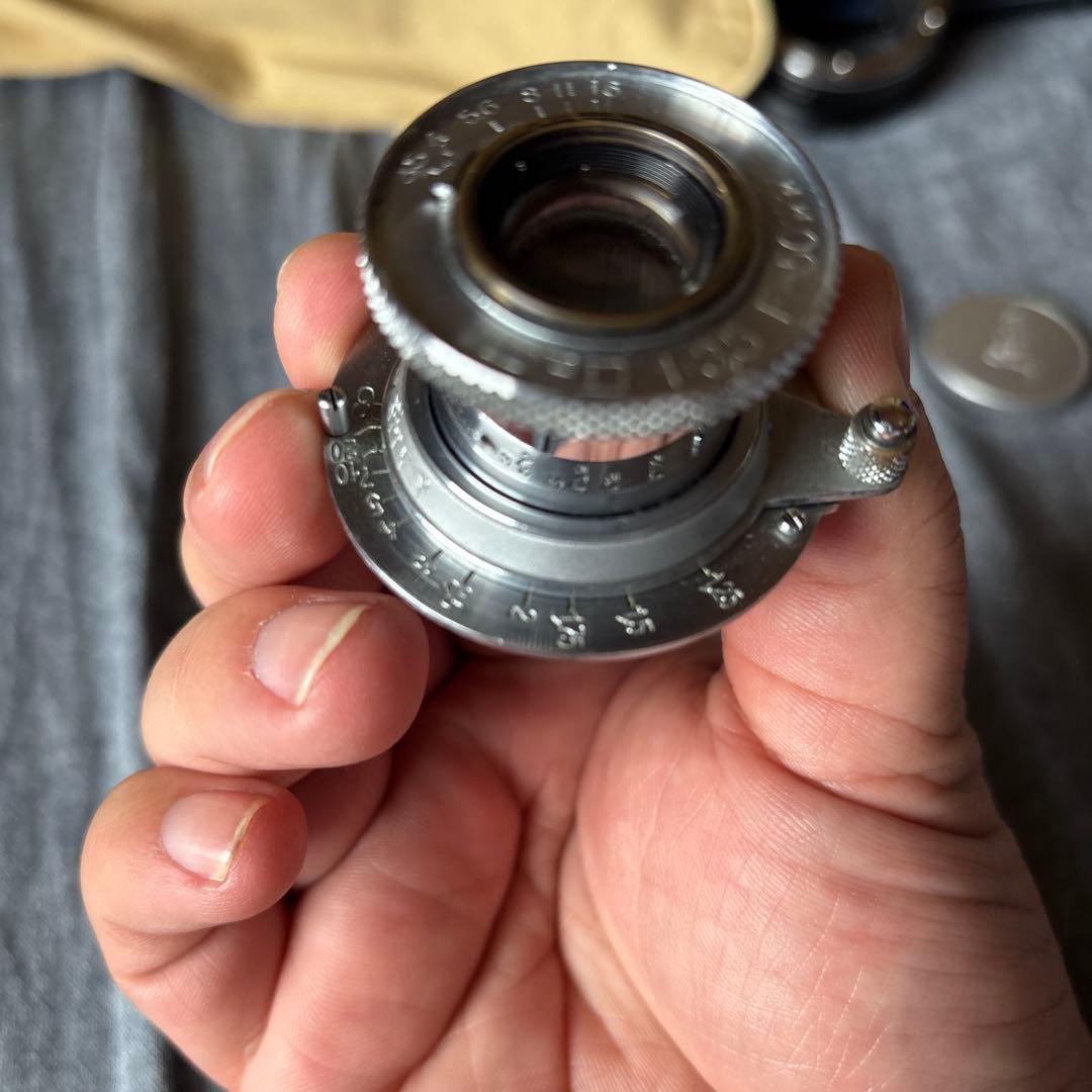 分解清掃済 沈胴型レンズ INDUSTAR-10 50mm f3.5 15