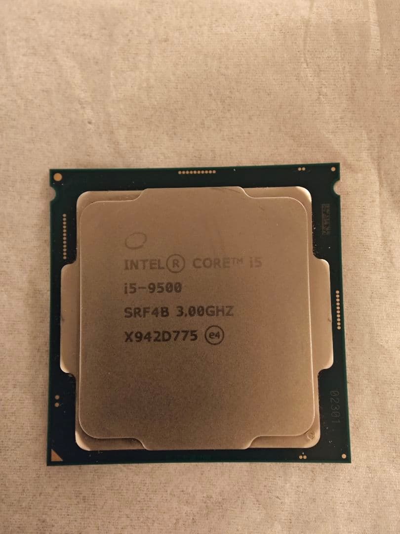 CPU Intel Core i5-9500 CPU 3.00GHz