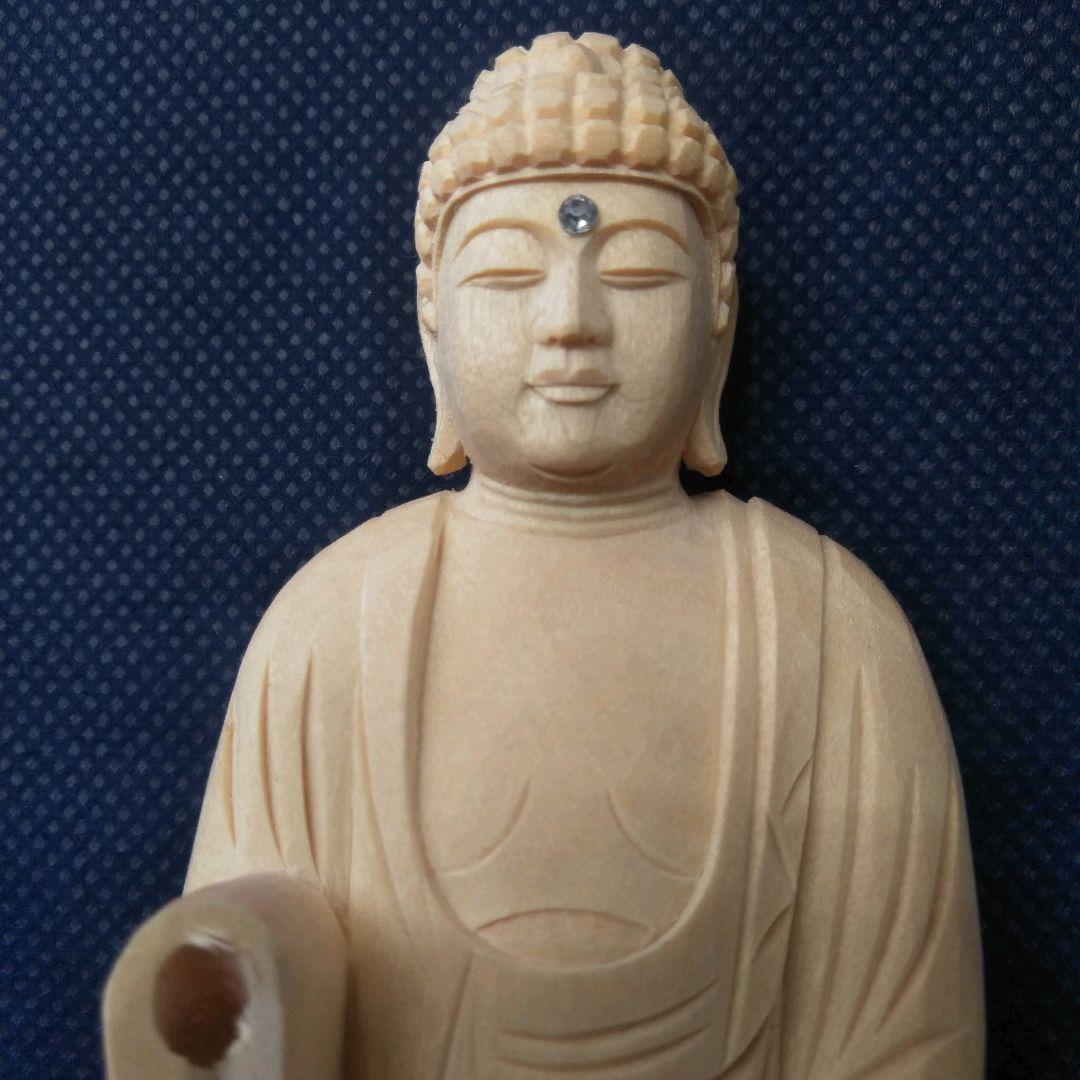 仏像 舟立阿弥陀 4.5寸