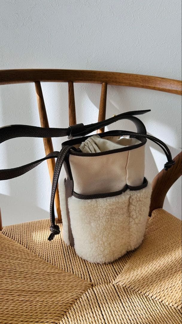 ayakoバッグ ムートン Mouton トープ 超美品です‼️