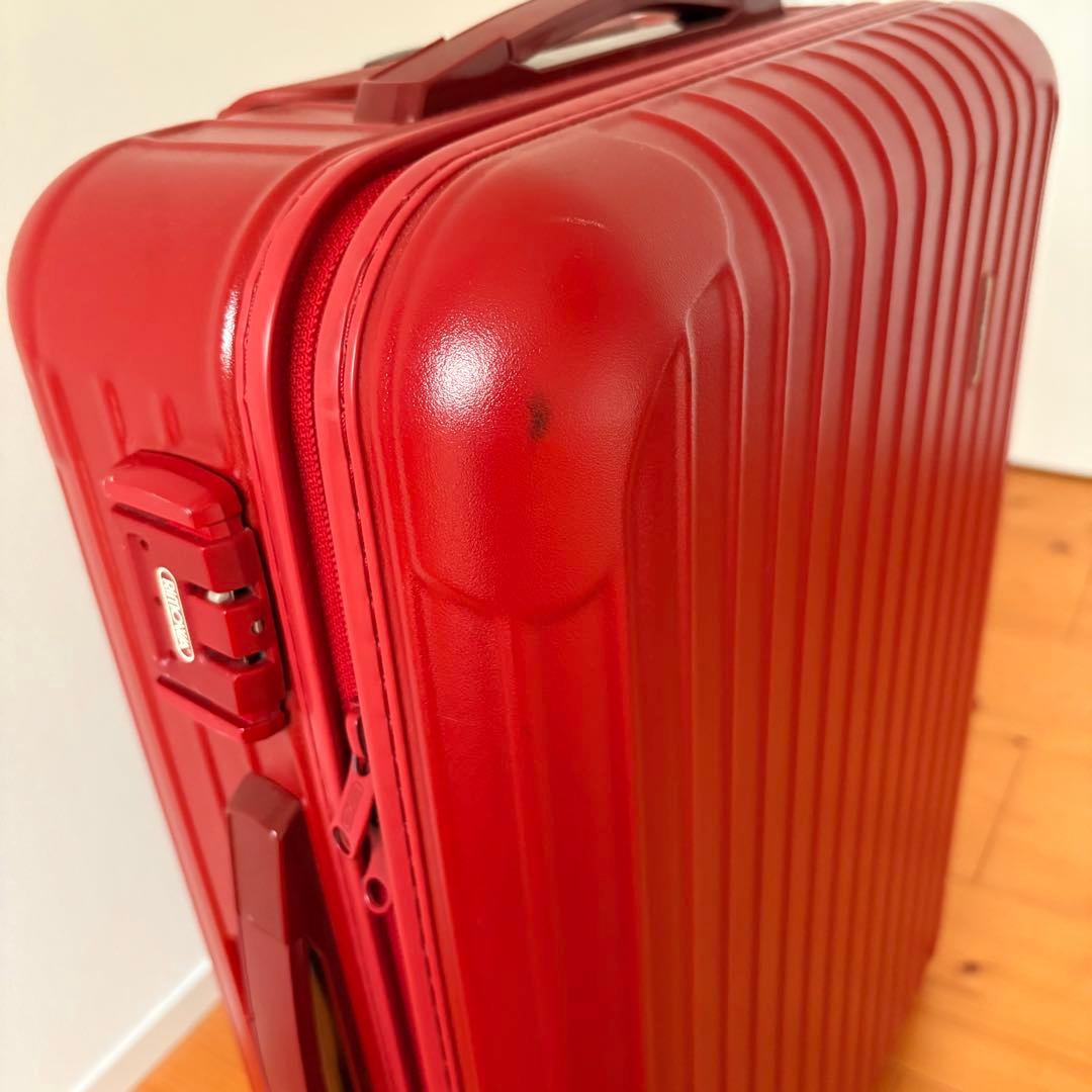 【保証書付き】RIMOWA SALSA スーツケース レッド 35L 廃盤品２輪