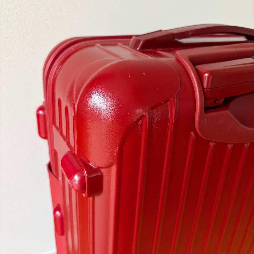 【保証書付き】RIMOWA SALSA スーツケース レッド 35L 廃盤品２輪