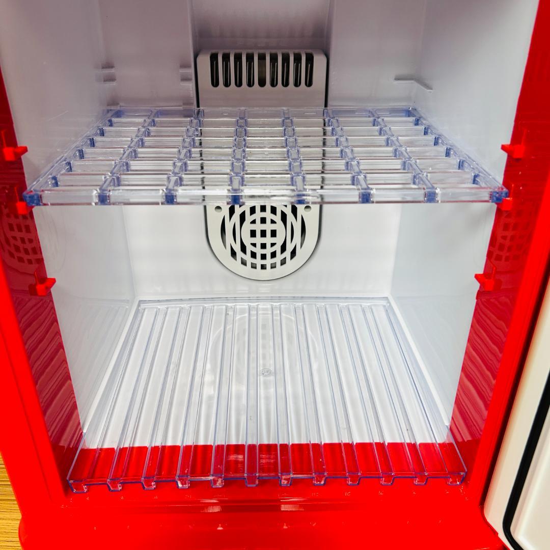 SIS ディスプレイ型 ポータブル冷温庫 25L XHC-25 レッド