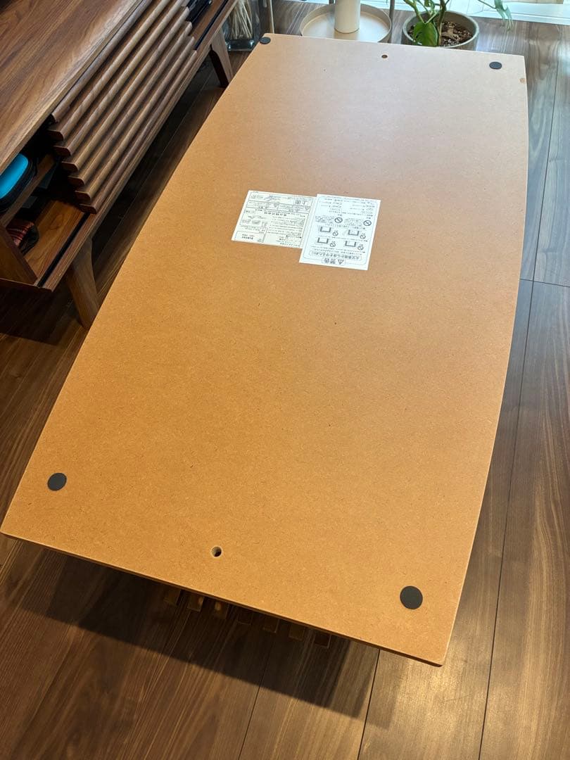 ウッド製こたつ 収納棚付き