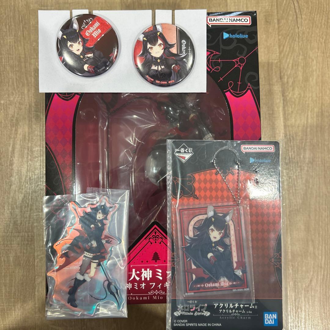 ホロライブ　一番くじ　大神ミオ　フィギュア