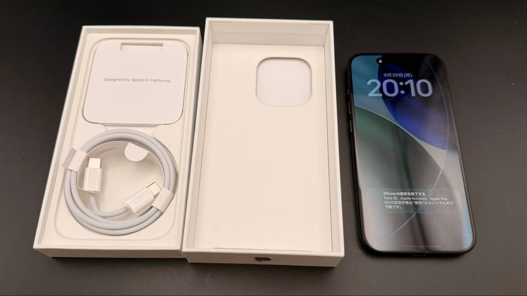 iPhone15 Pro 512GB SIMフリー ブラックチタニウム 美品