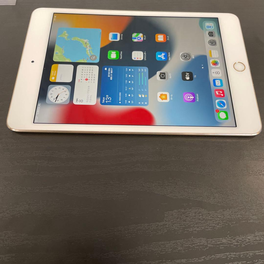 Apple iPad mini 4 128GB Wi-Fiモデル　ゴールド