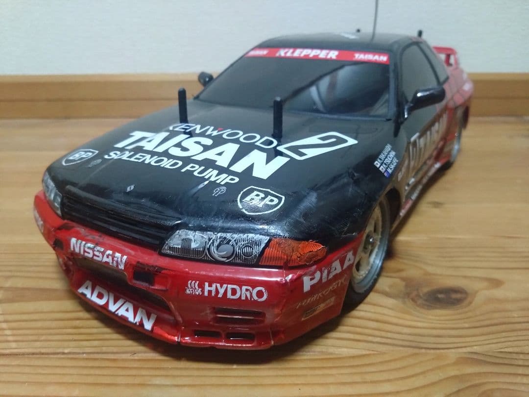 タミヤ　TA02　シャーシ　タイサン　スカイライン　GT-R　ボディ　ジャンク
