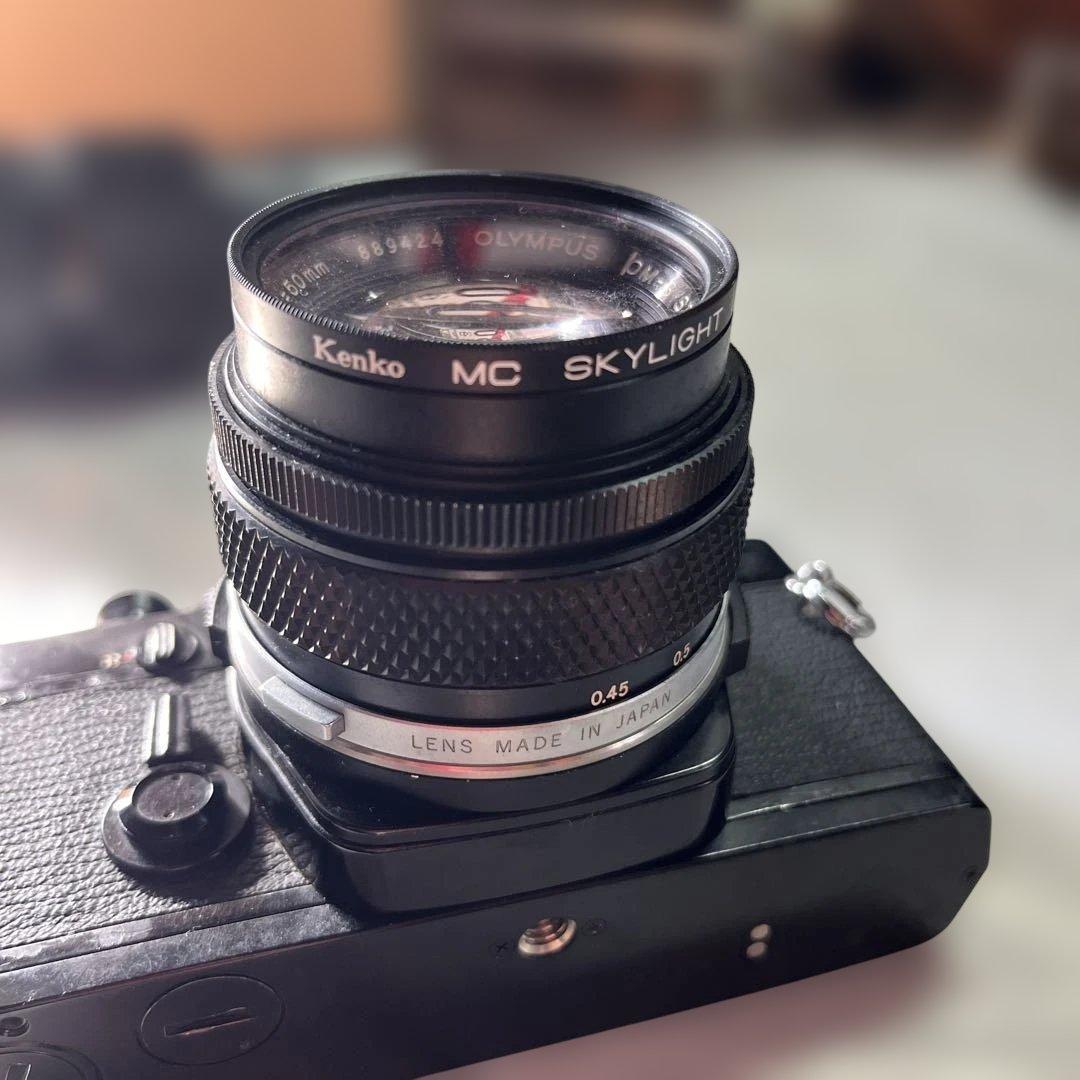 美品　オリンパス　OLYMPUS フィルムカメラ　ズームレンズ　セット説明書付き