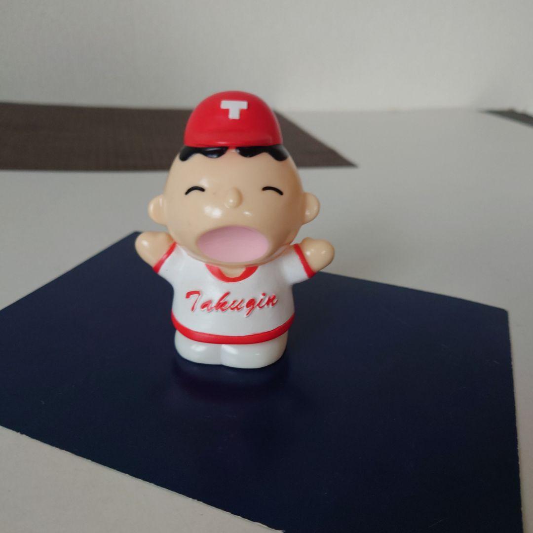 激レア！拓殖銀行　たくぎん『みんなのたあ坊』ソフビ人形貯金箱　レトロ(^^)/