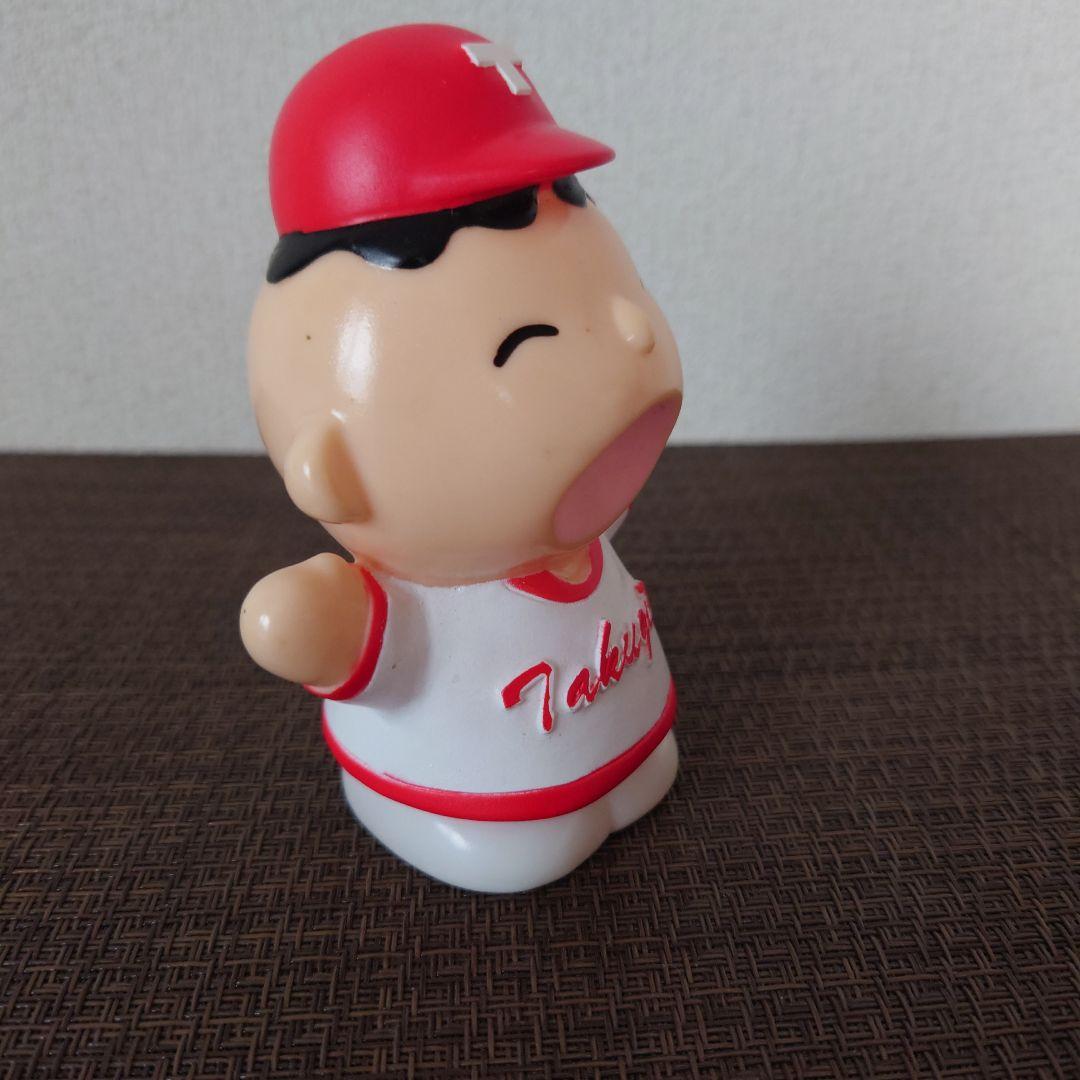 激レア！拓殖銀行　たくぎん『みんなのたあ坊』ソフビ人形貯金箱　レトロ(^^)/