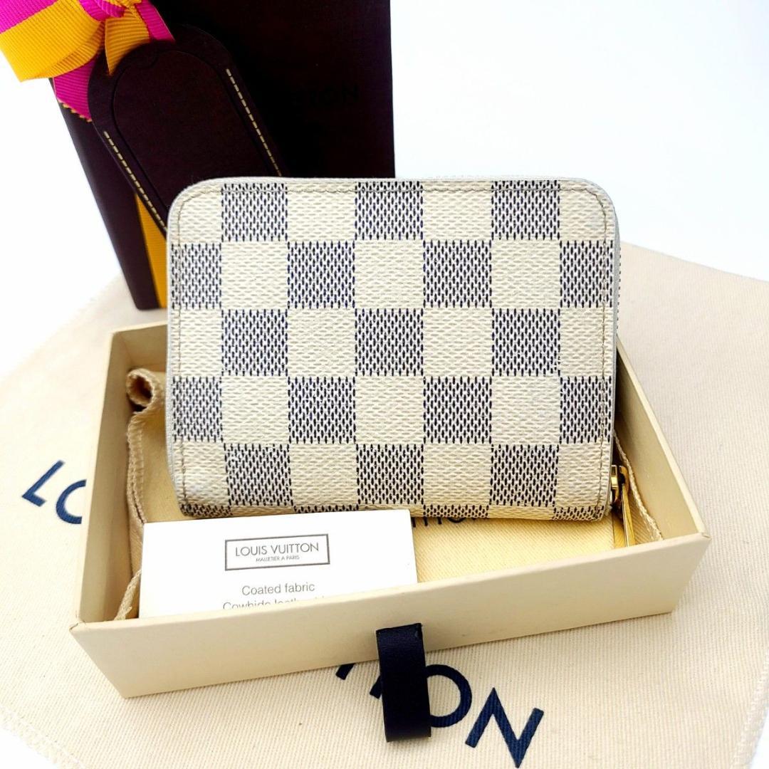 ルイヴィトン ダミエ アズール ジッピーパース 小銭入れ カードケース