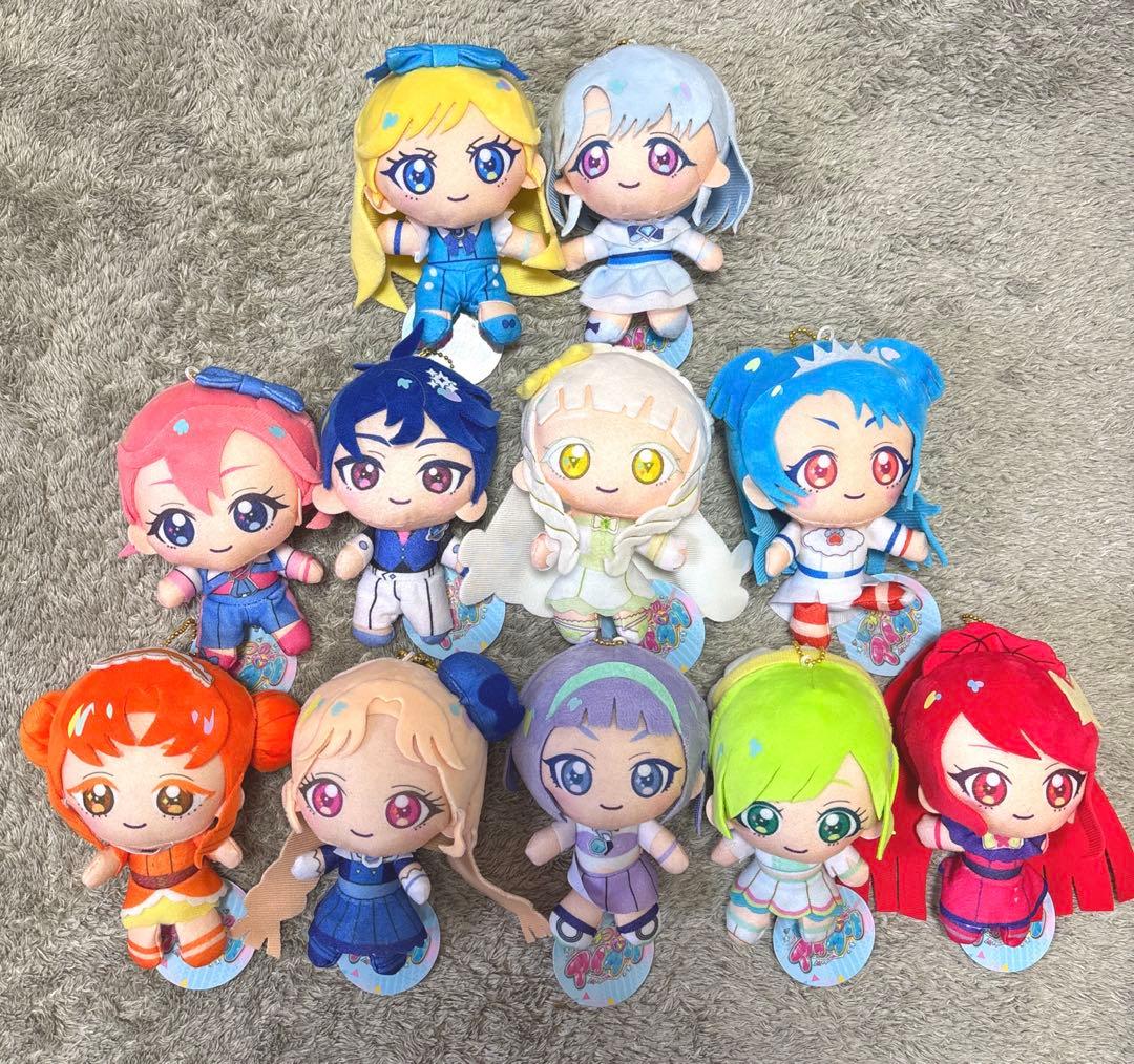 ひみつのアイプリ ぬいぐるみマスコット 11体セット