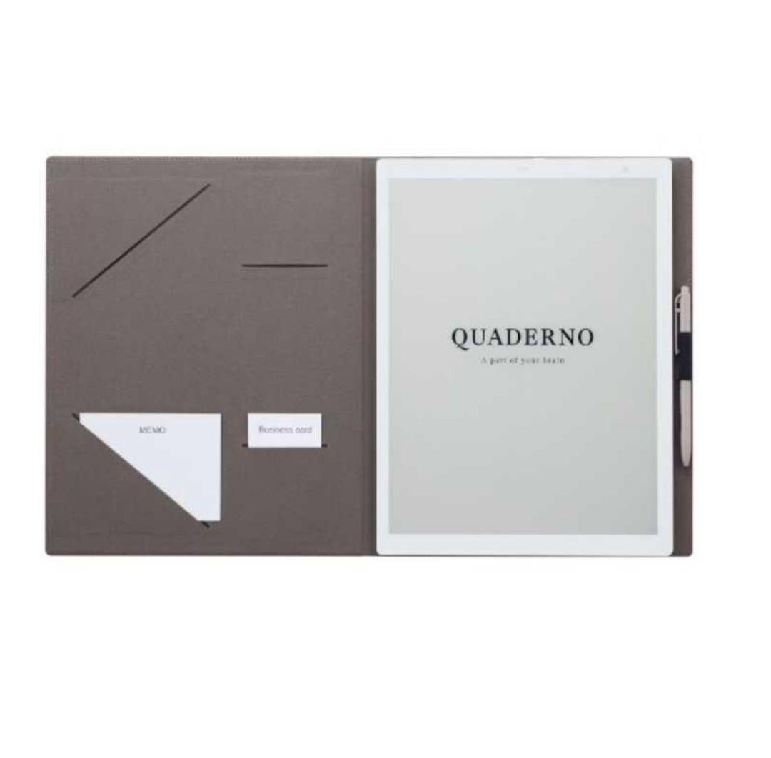 【未使用】QUADERNO A4（Gen.2） 電子ペーパー 純正ケース付き