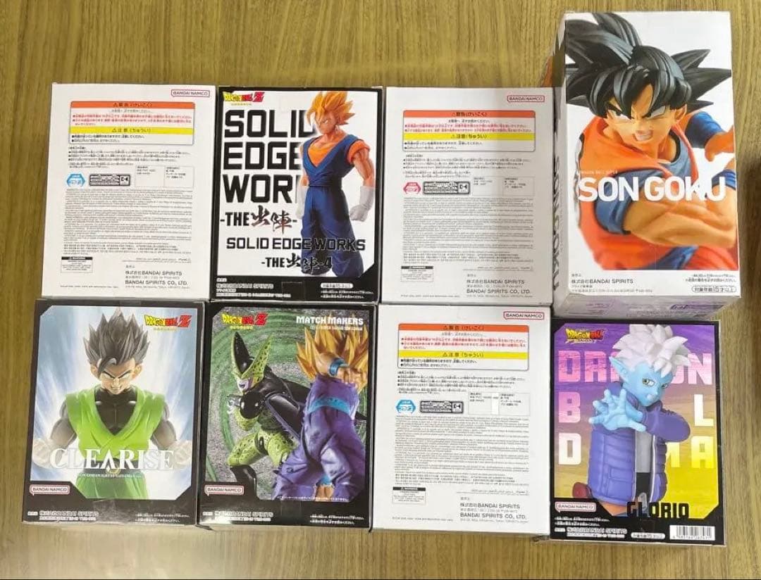 ドラゴンボール　フィギュア8点+一番くじH賞G賞5点セット