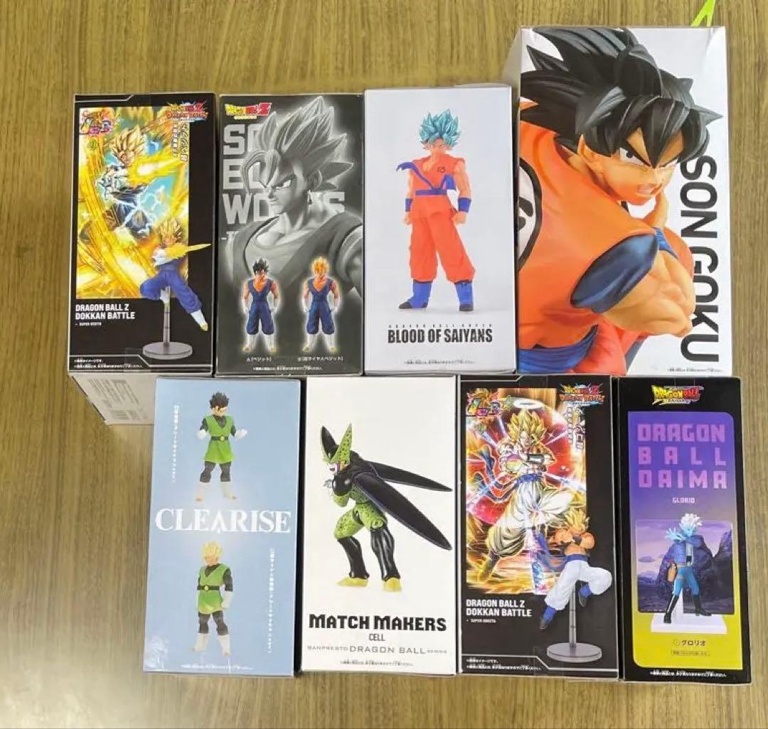 ドラゴンボール　フィギュア8点+一番くじH賞G賞5点セット